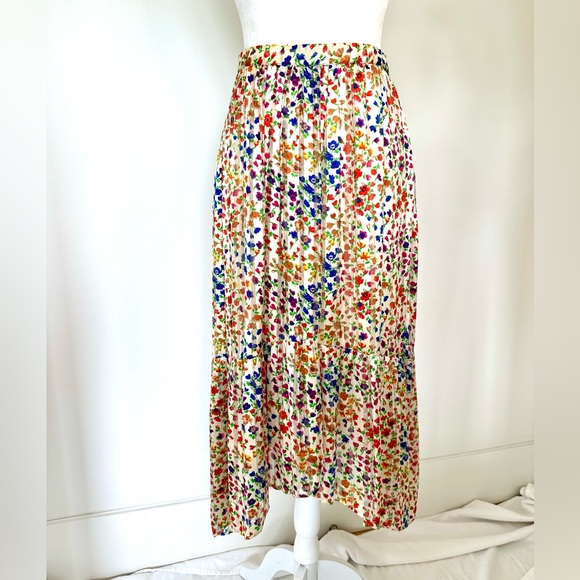 Ba&sh Romeo Blanc Floral Skirt - Picture 5 of 16